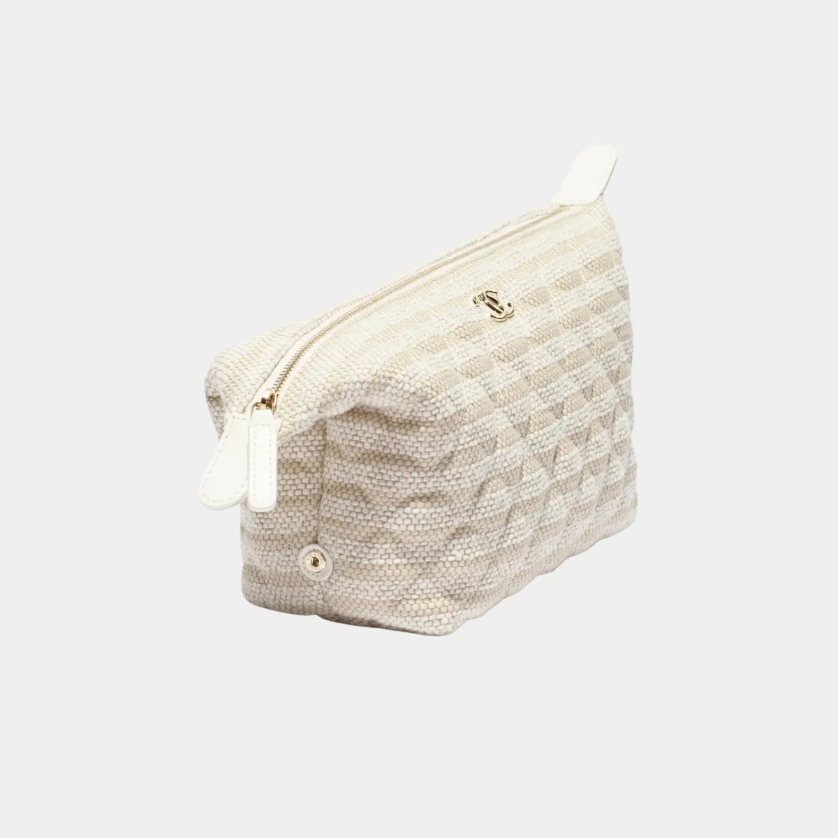 Zipped Case in Printed Fabric