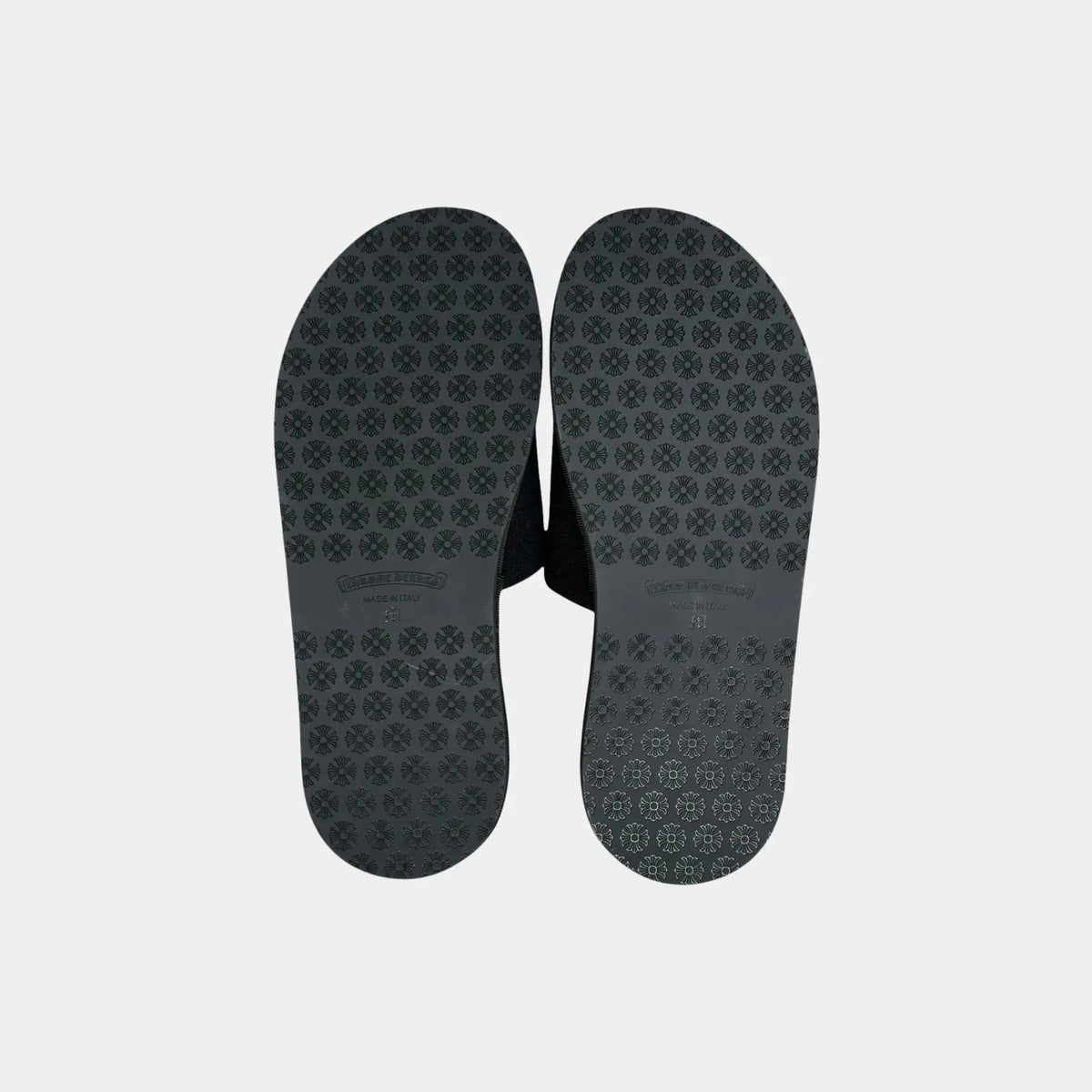 Cross Horse Shoe Logo Slippers