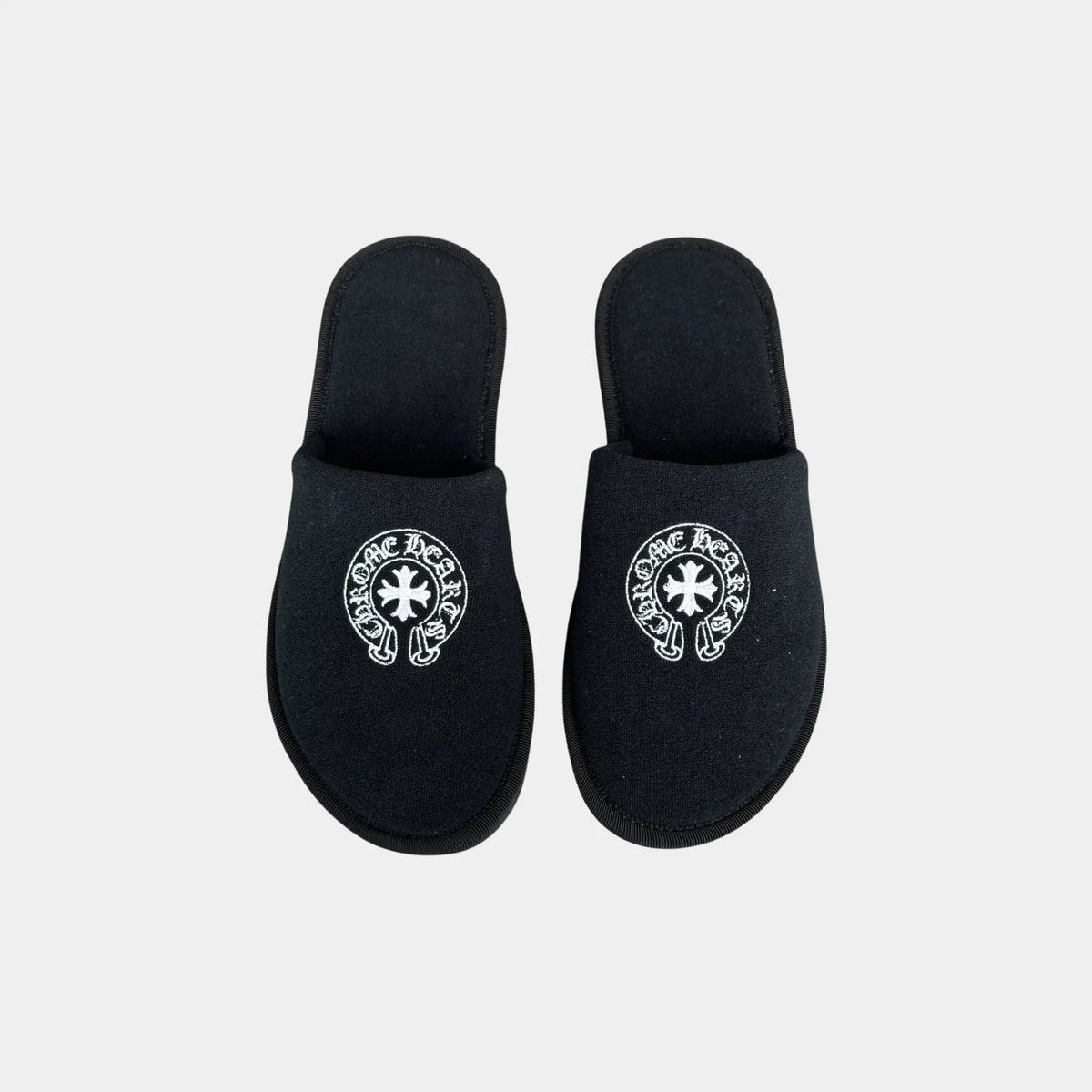 Cross Horse Shoe Logo Slippers