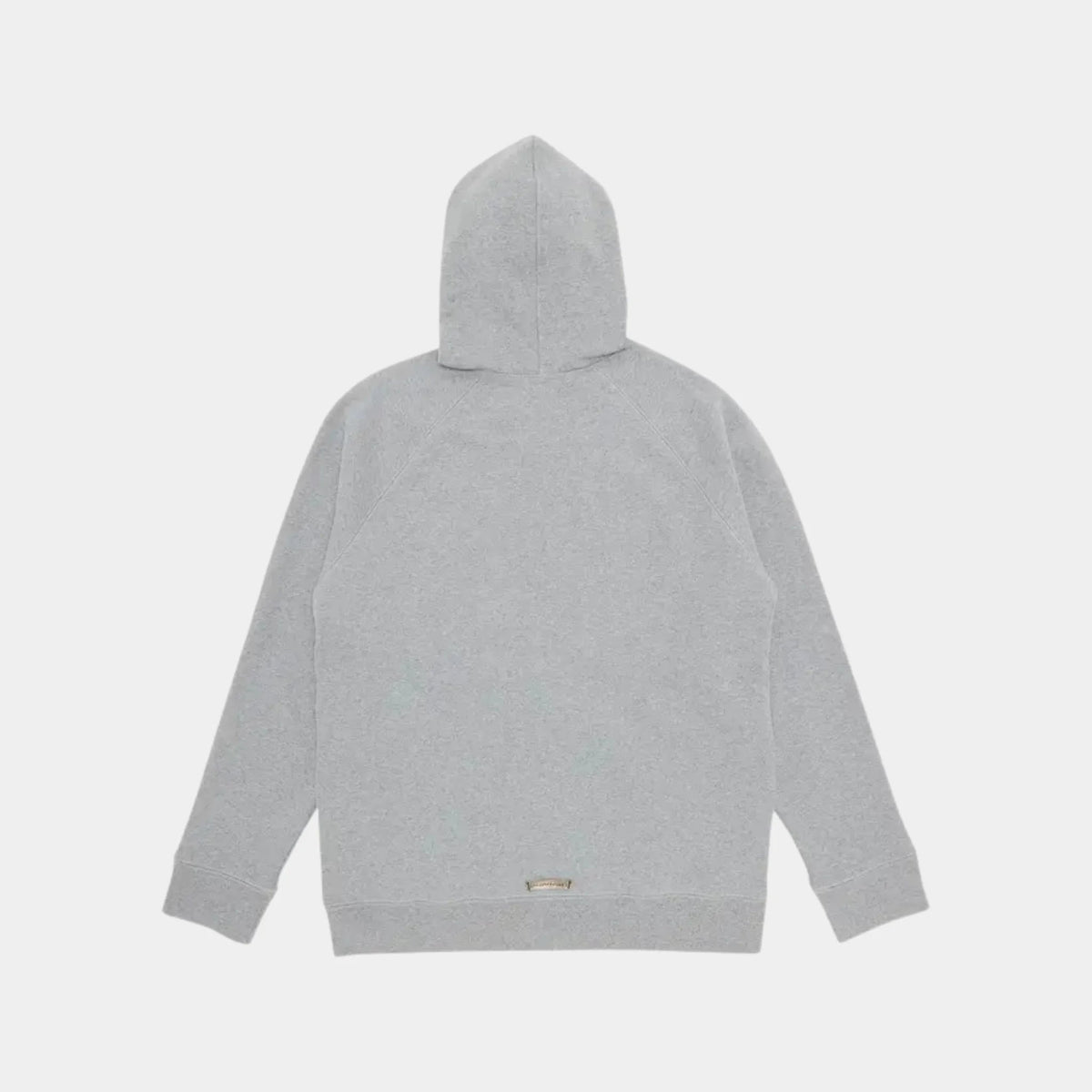 Leather Cross Logo Hoodie