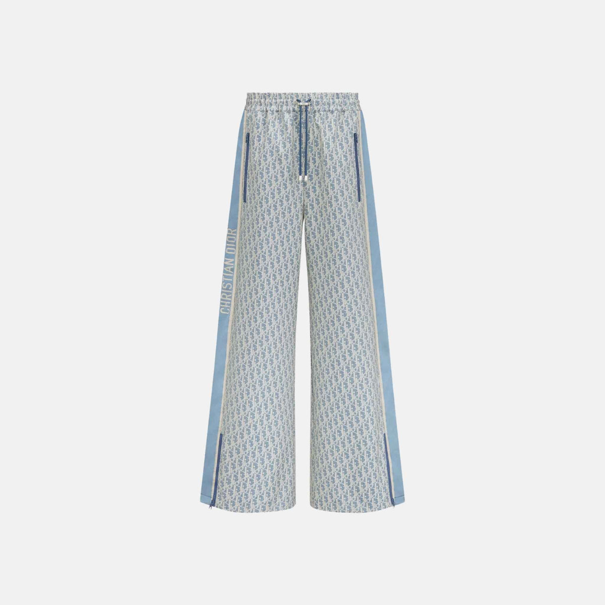 Dioriviera Flared Pants in Oblique Jacquard Taffeta