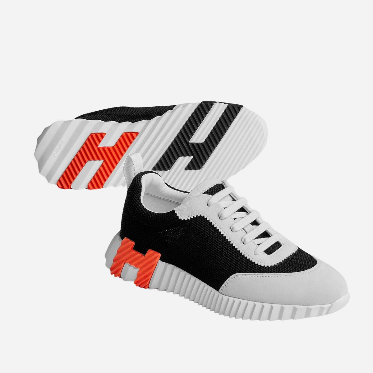 Bouncing Sneaker Air Mesh Suede Women