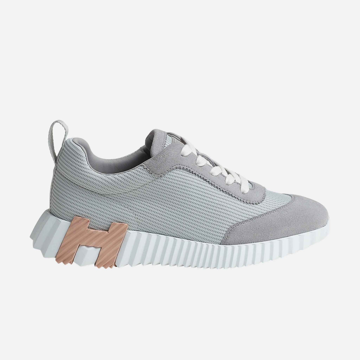 Bouncing Sneaker Technical Mesh Suede Women