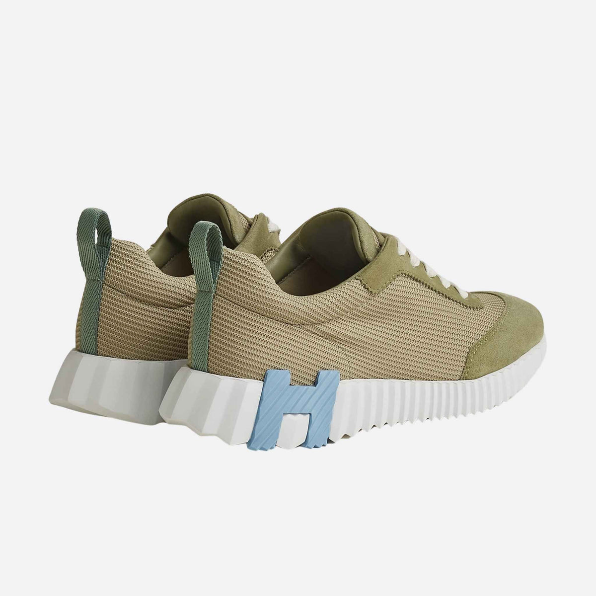 Bouncing Sneaker Technical Mesh Suede Women