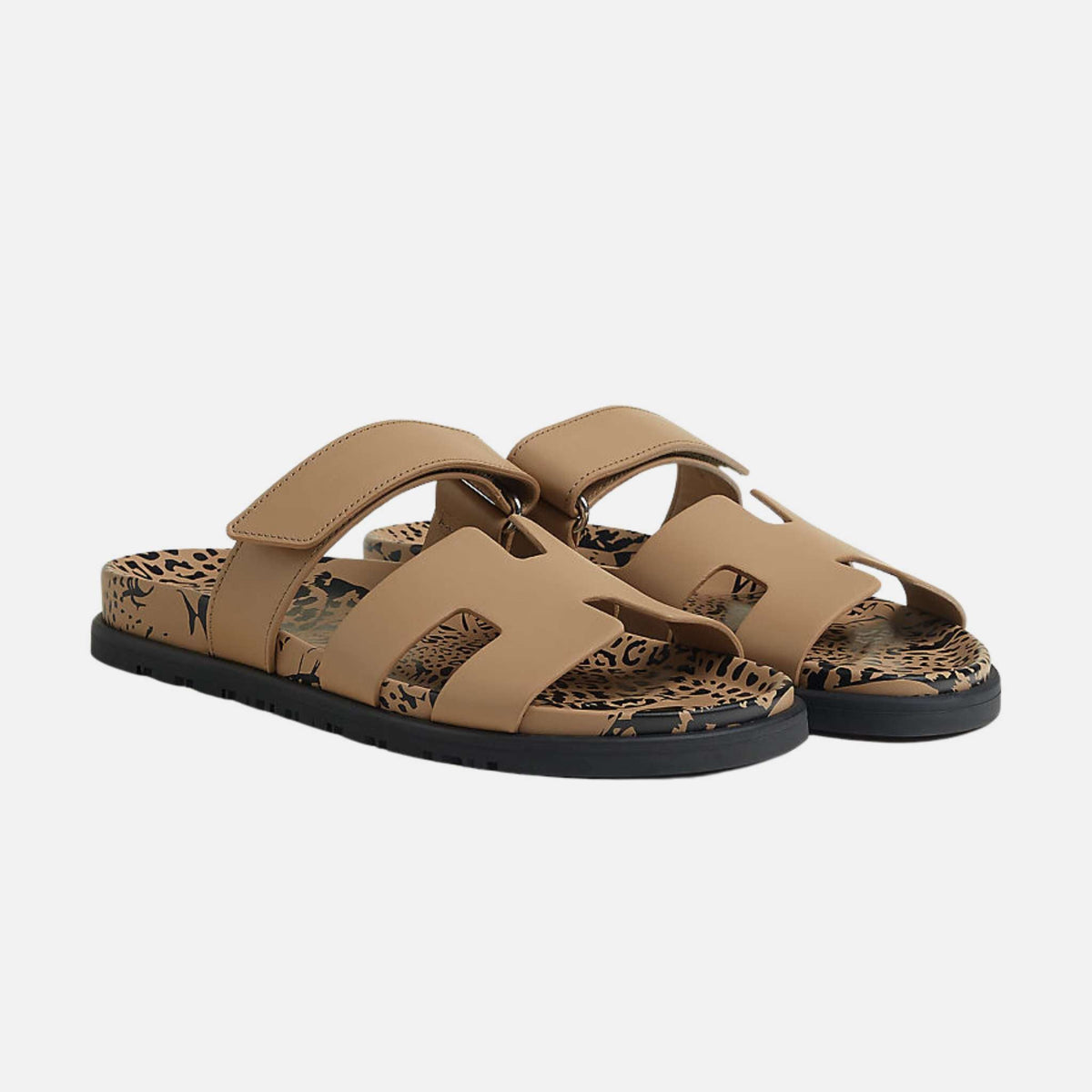 Chypre Sandal Calfskin Print Sole Women