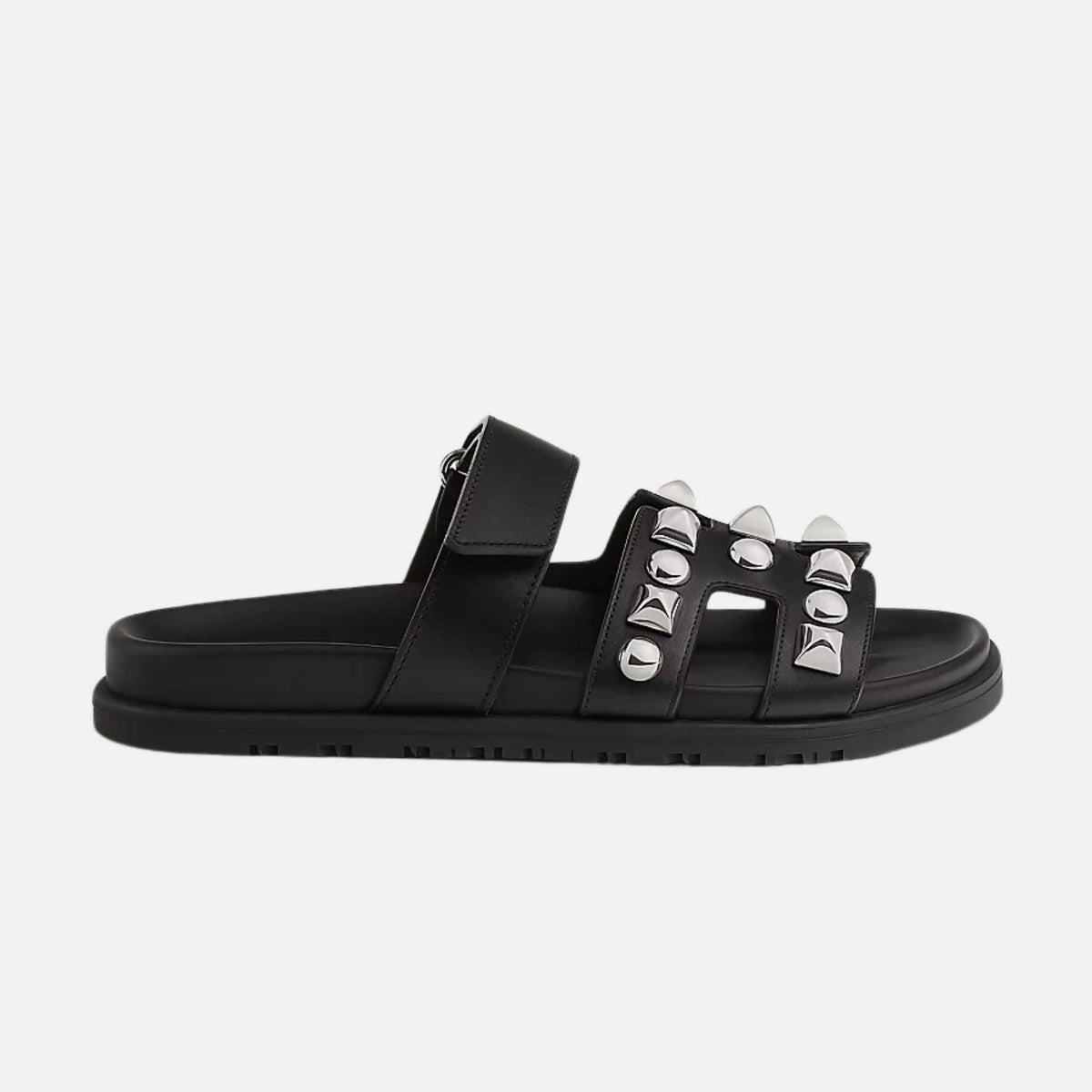 Chypre Sandal Calfskin With Medor Studs Women