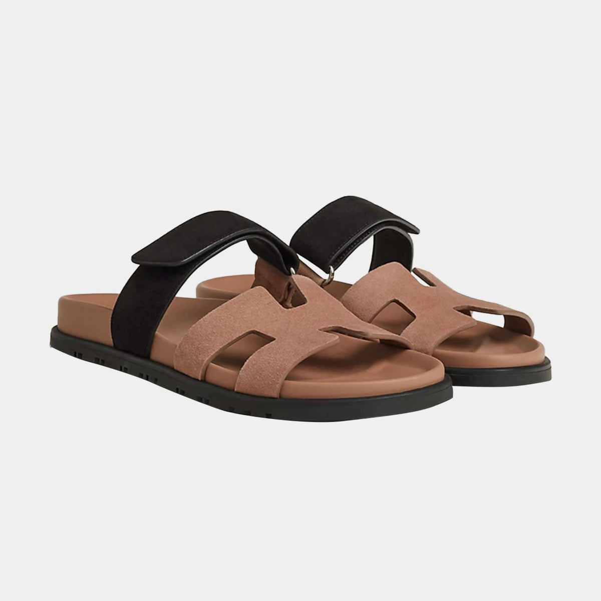 Chypre Sandal Duo Tone Suede Women