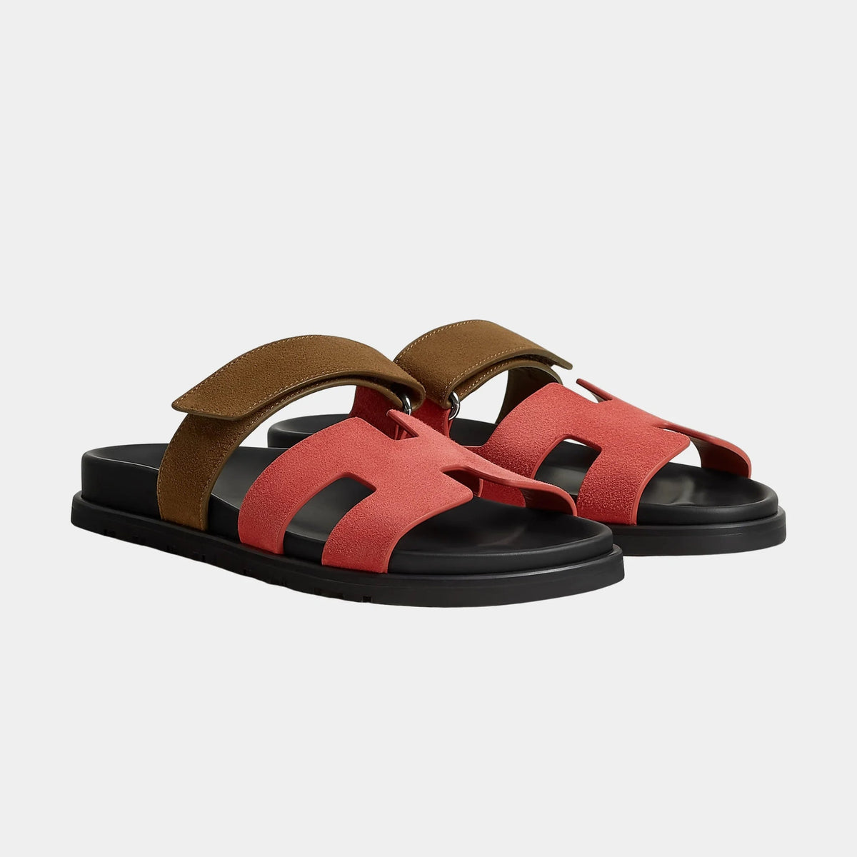 Chypre Sandal Duo Tone Suede Women