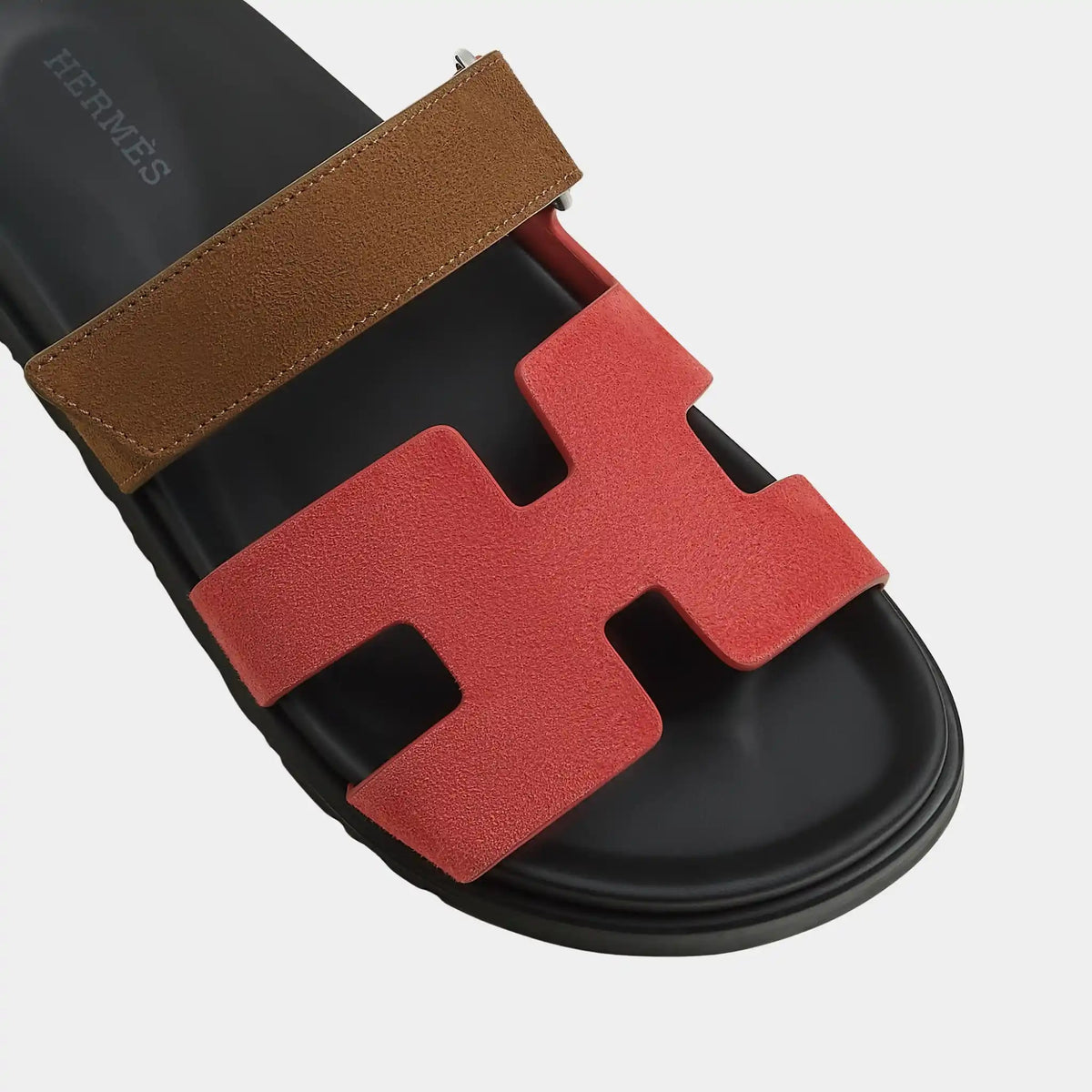 Chypre Sandal Duo Tone Suede Women