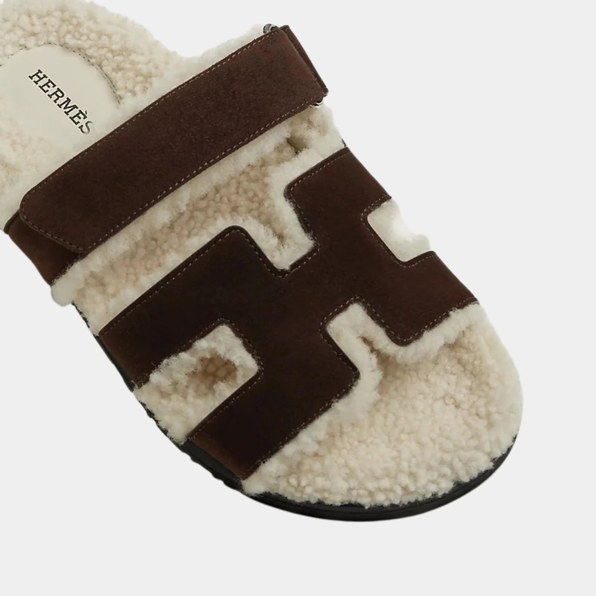 Chypre Sandal Suede With Shearling Women