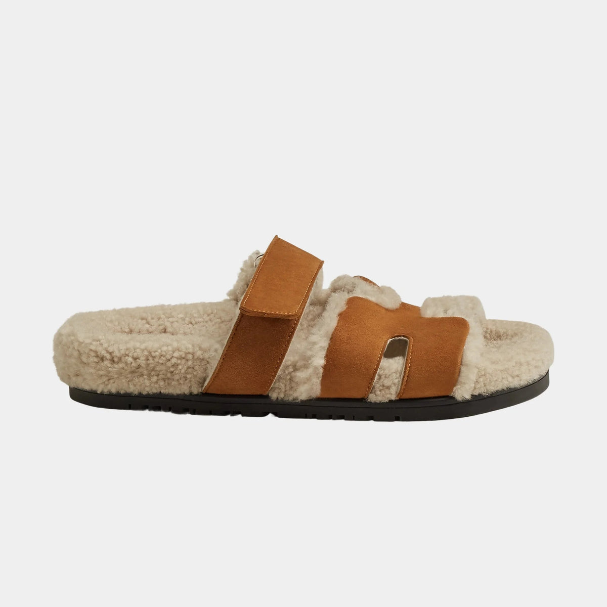 Chypre Sandal Suede With Shearling Women