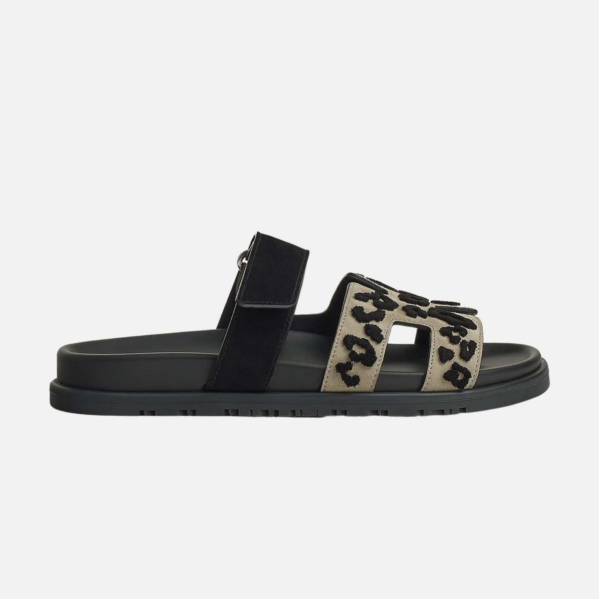 Chypre Sandal Tufted Suede Goatskin Women