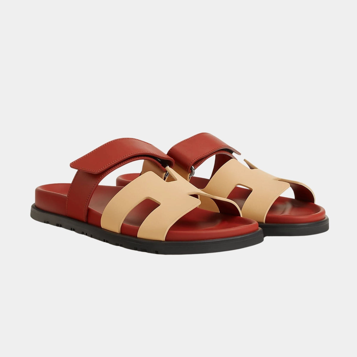 Chypre Sandals Duo Tone Calfskin Women