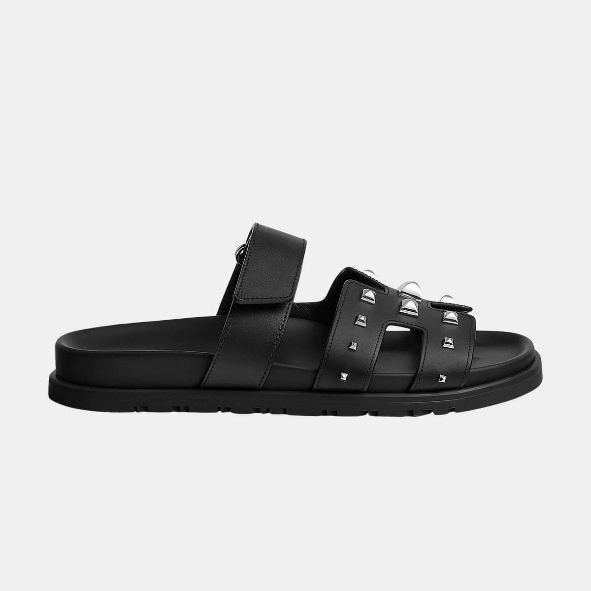 Chypre Sandals in Calfskin with Studs Women