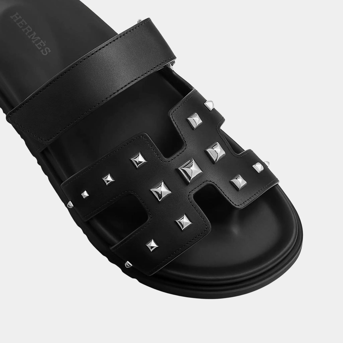 Chypre Sandals in Calfskin with Studs Women