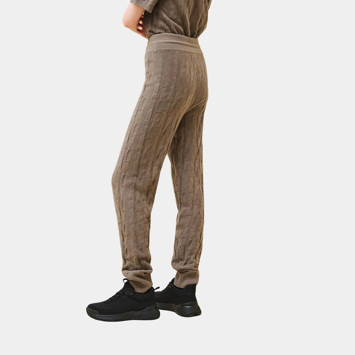 H Jogging Pants in Plain Wool