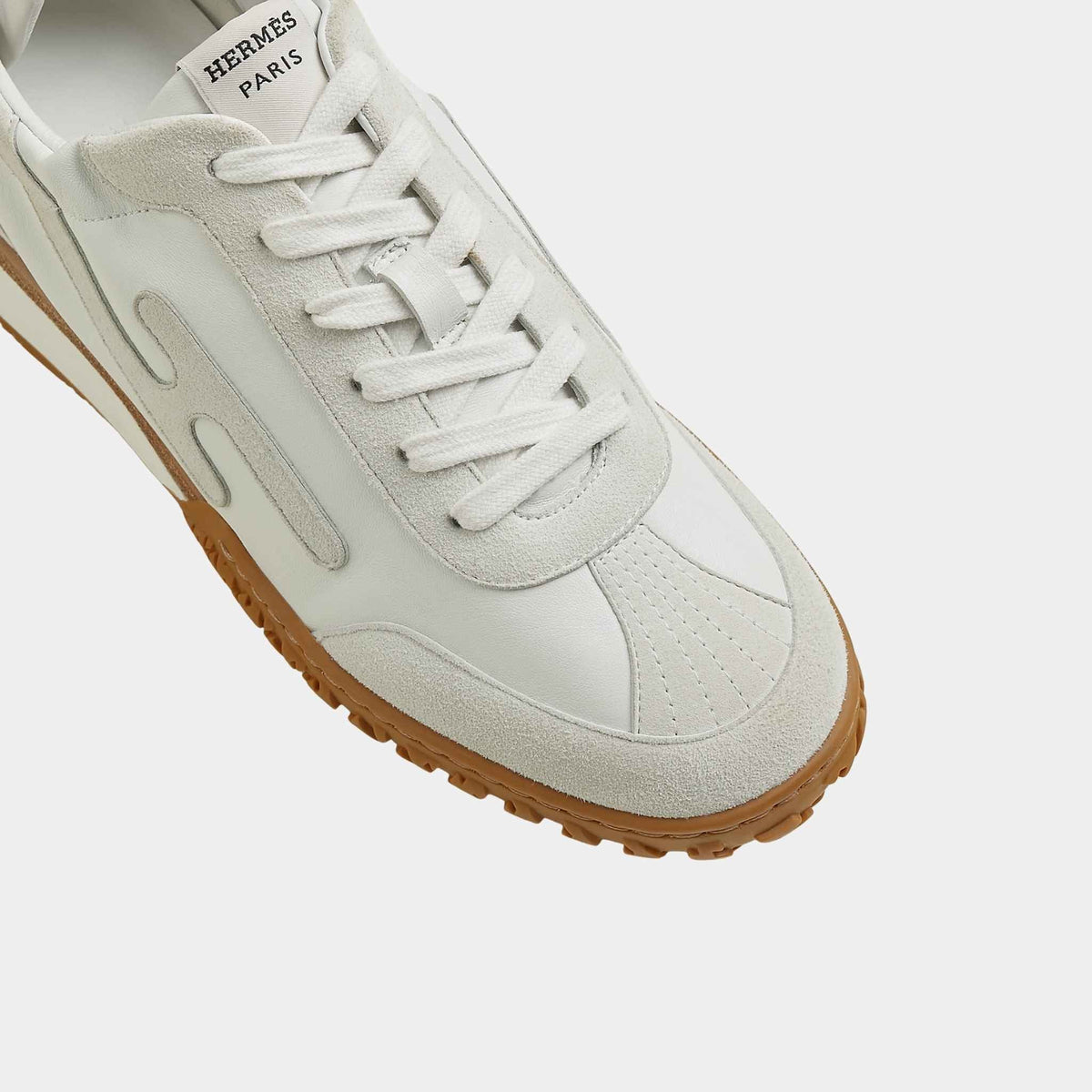 Jet Sneaker in Nappa Leather and Suede Goatskin