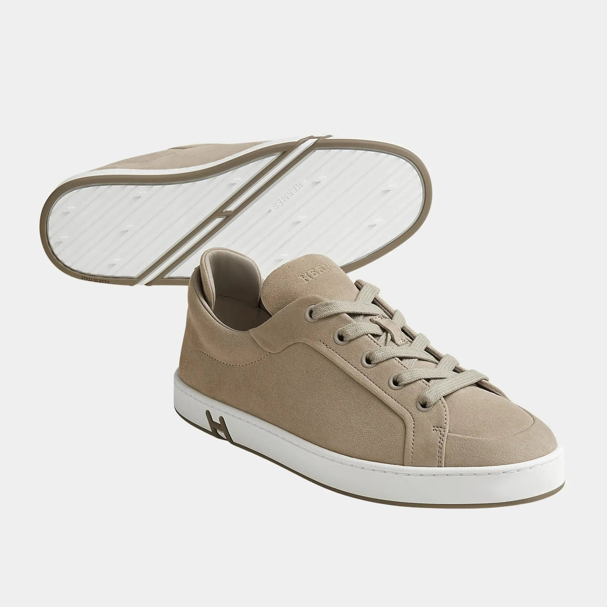 Kids Sneakers in Suede Goatskin Women