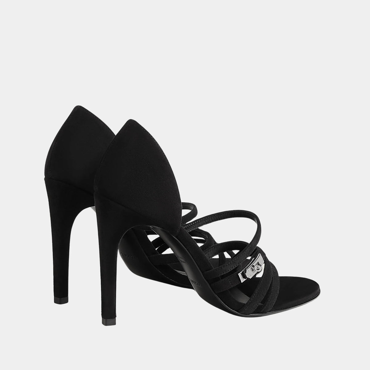 Lipstick 105 Sandal in Suede Goatskin