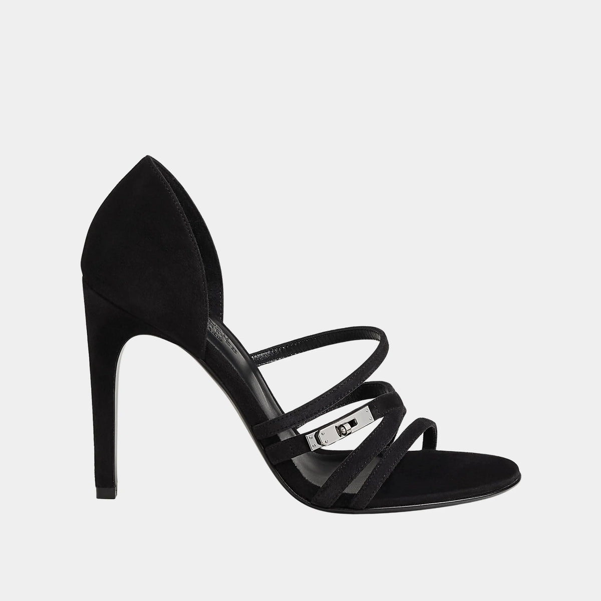 Lipstick 105 Sandal in Suede Goatskin