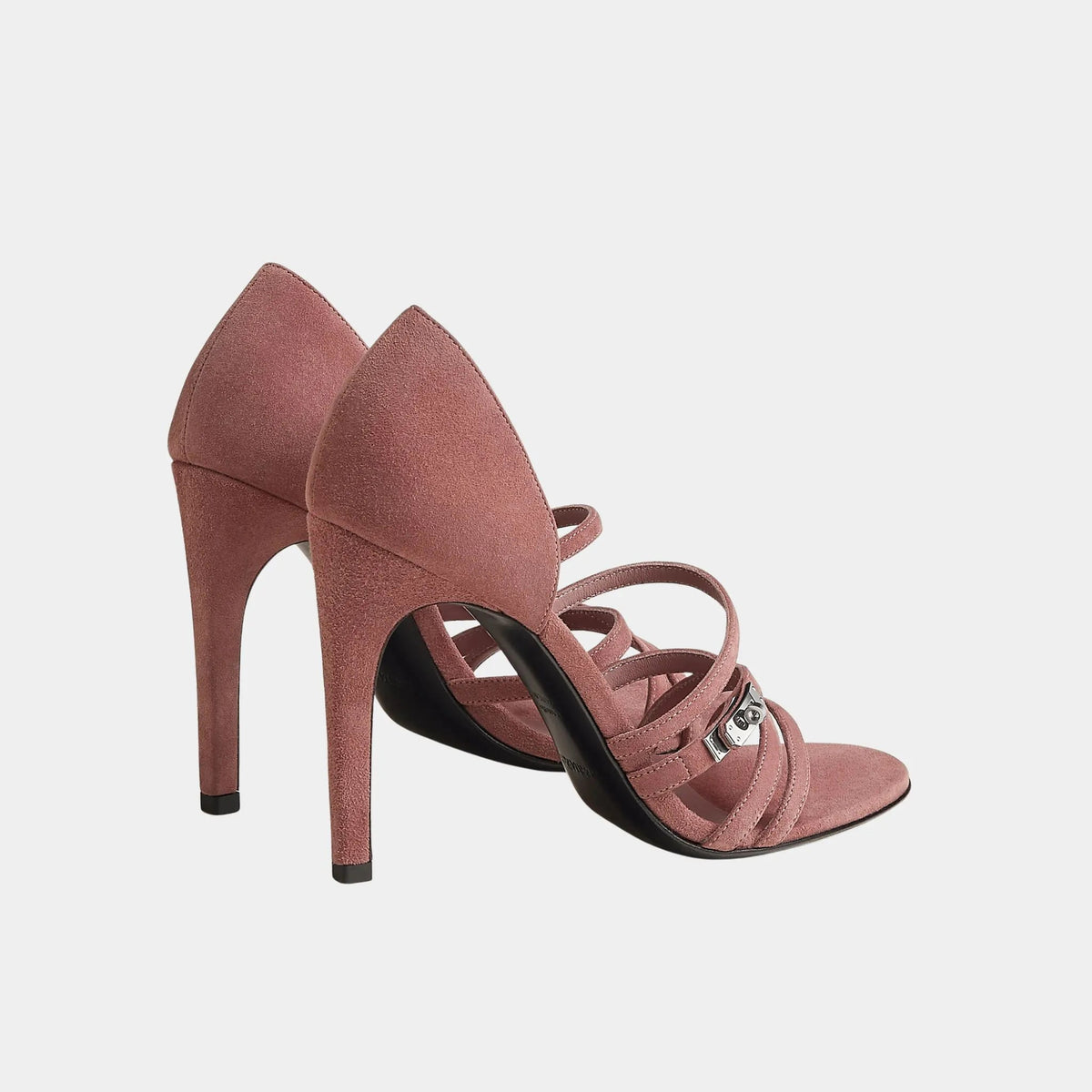 Lipstick 105 Sandal in Suede Goatskin