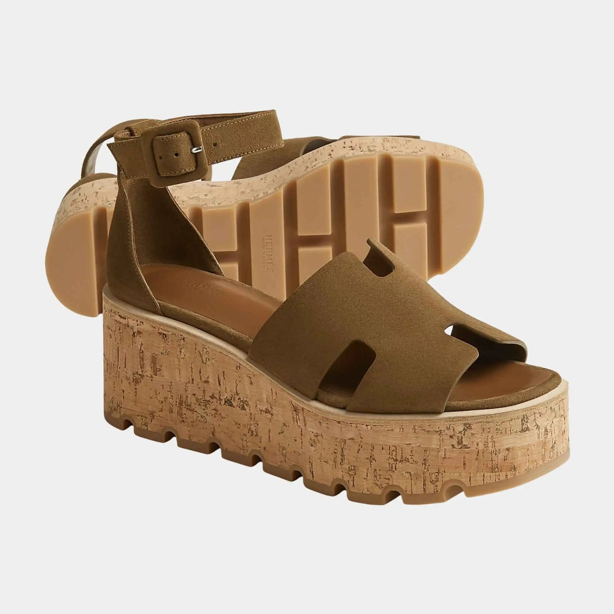 Luce 30 Sandals in Suede Goatskin