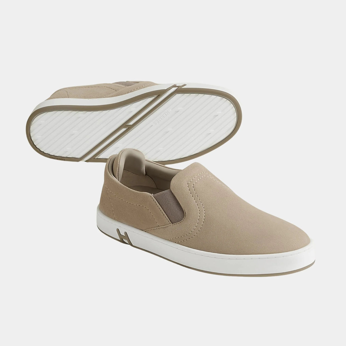 Lucky Slip-on Sneaker in Suede Goatskin