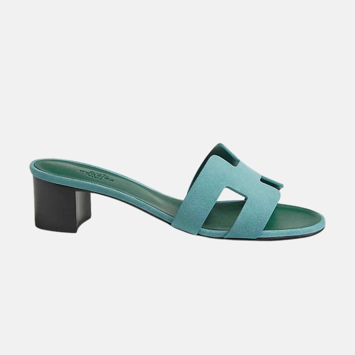 Oasis Sandals in Suede Goatskin
