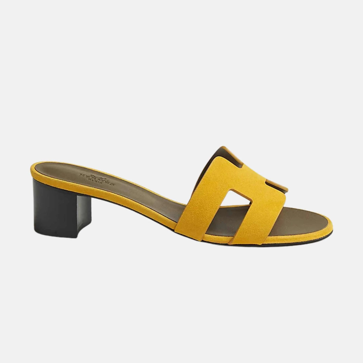 Oasis Sandals in Suede Goatskin