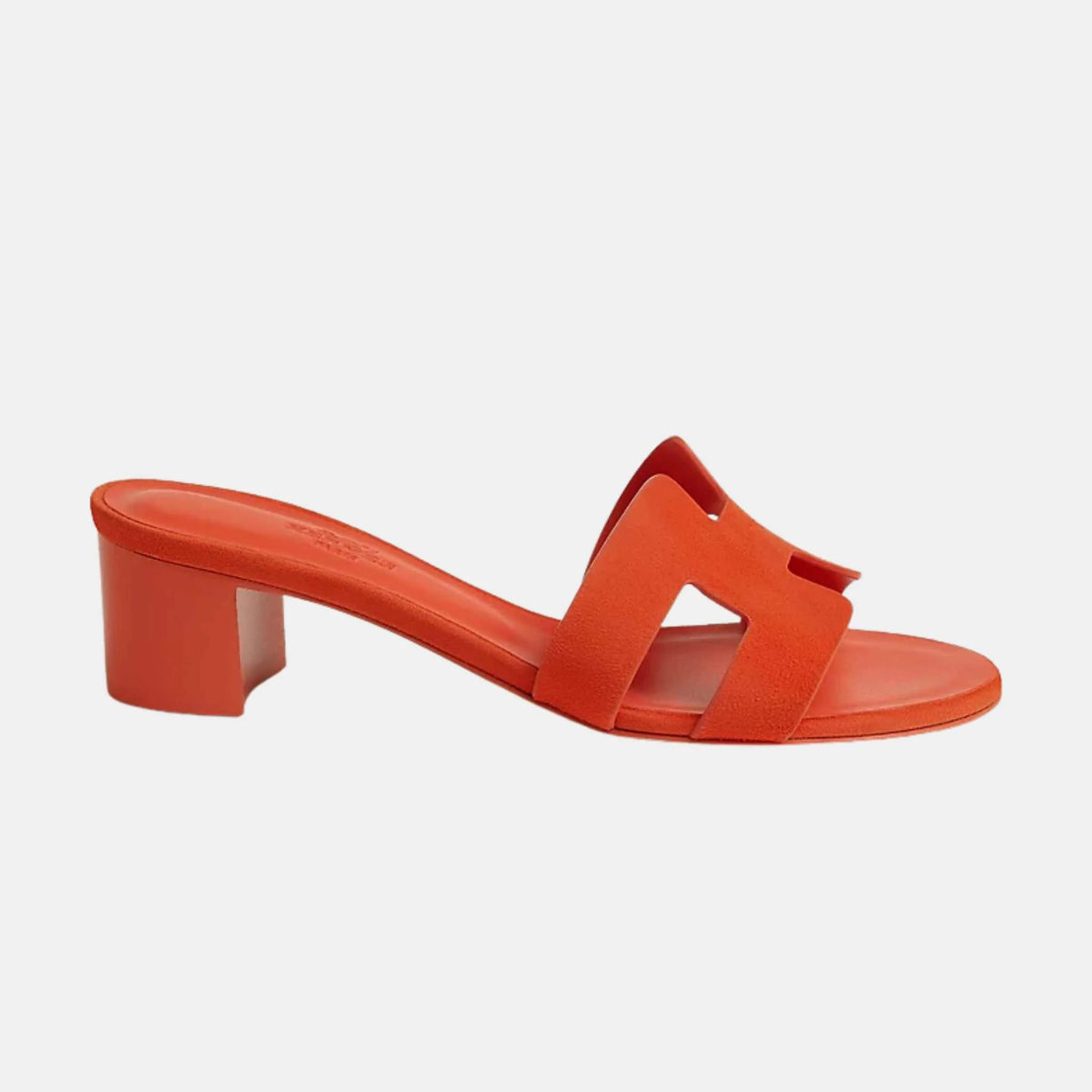 Oasis Sandals in Suede Goatskin