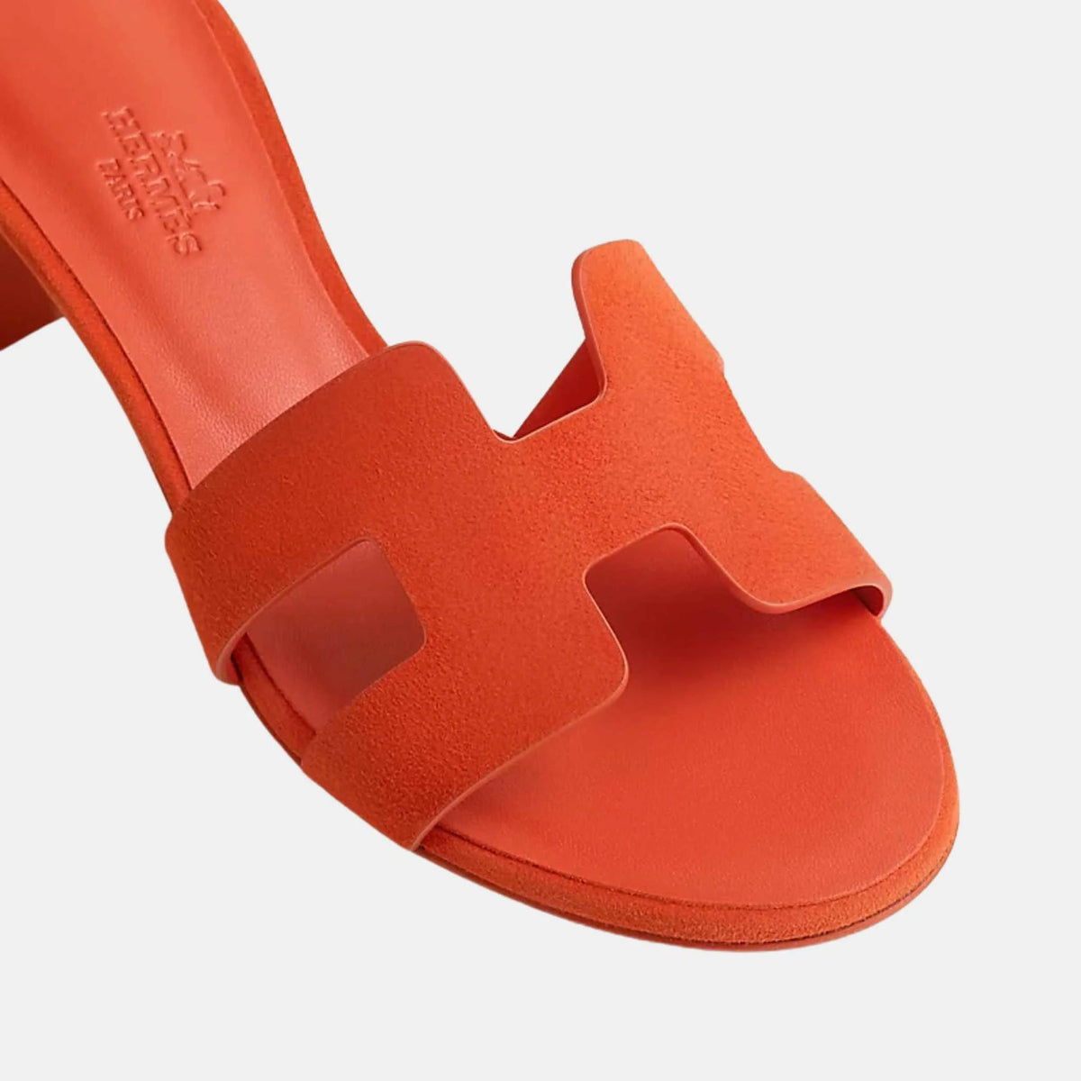 Oasis Sandals in Suede Goatskin