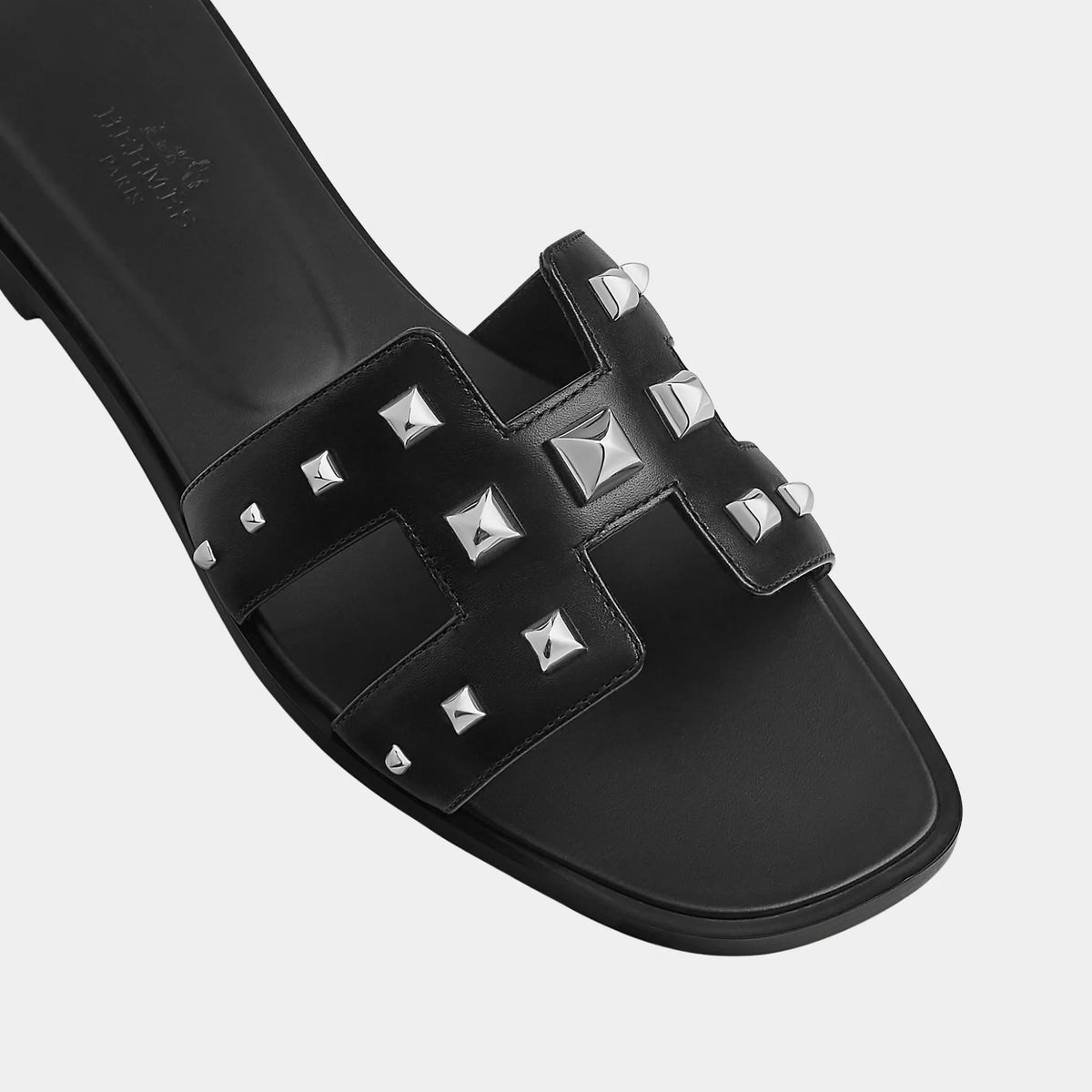 Oran Sandals in Calfskin with Studs
