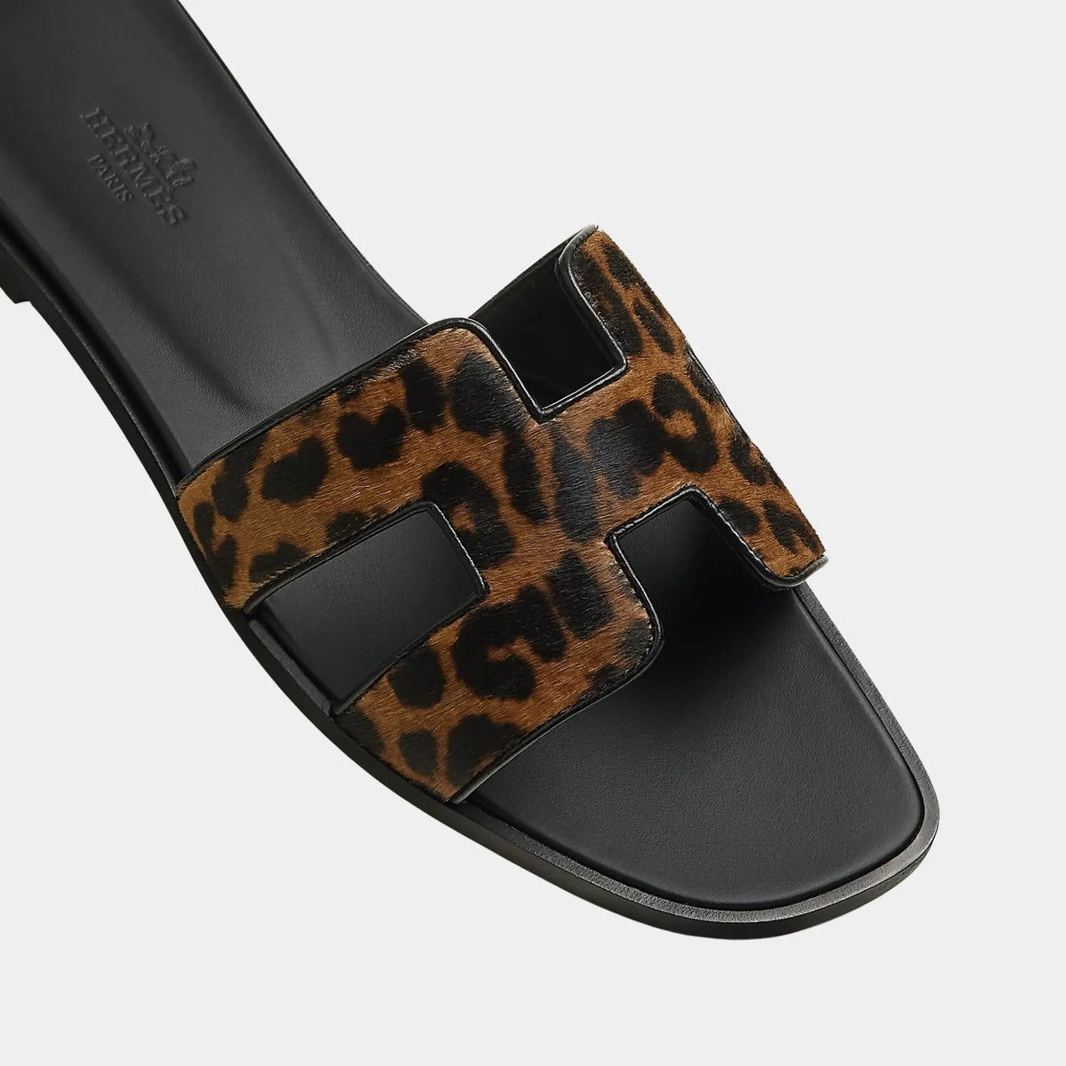 Oran Sandals in Moire Calfskin