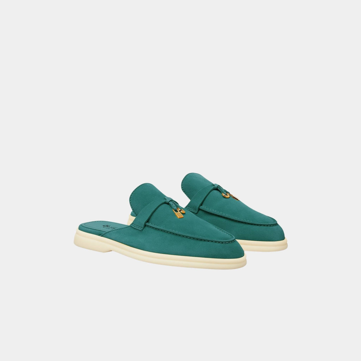 Babouche Charms Walk Loafers Suede