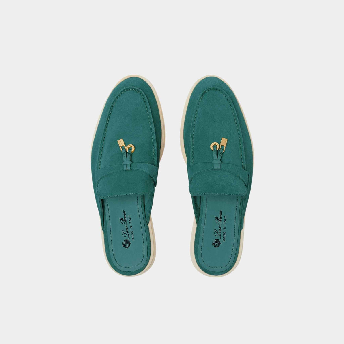 Babouche Charms Walk Loafers Suede