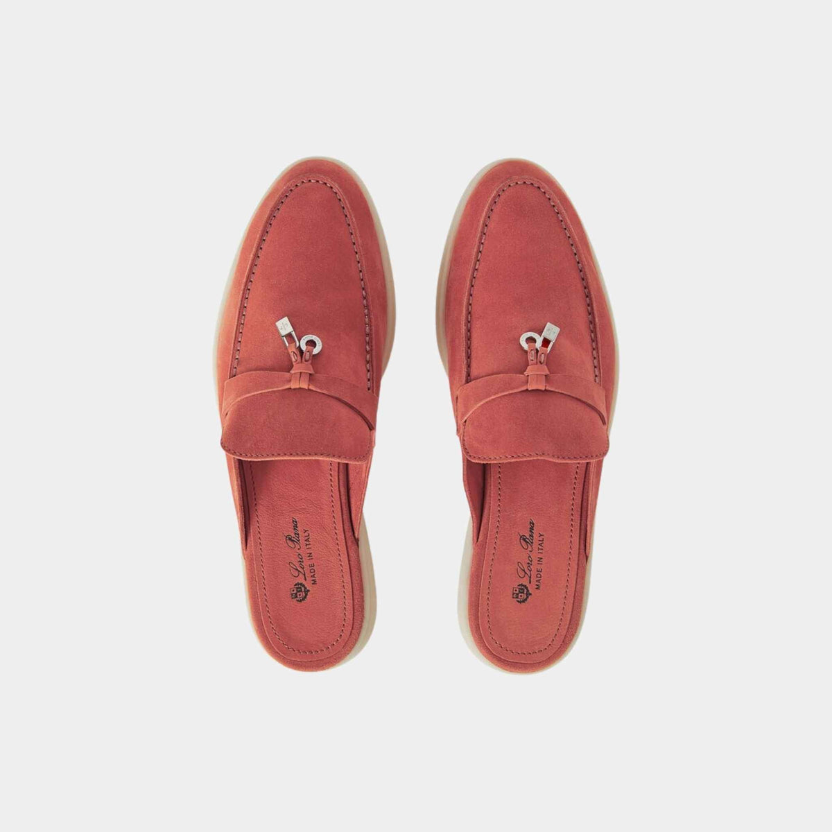 Babouche Charms Walk Loafers Suede