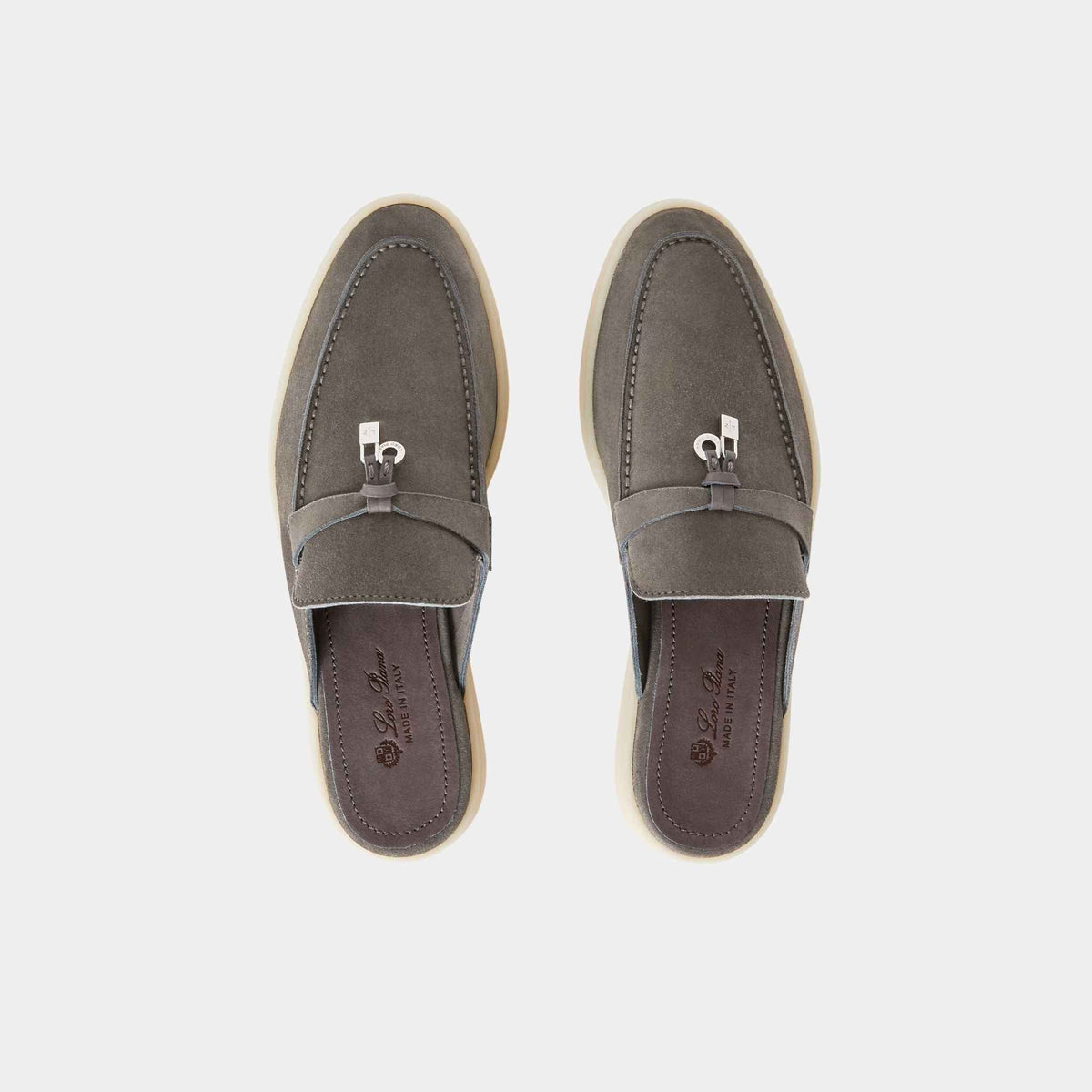 Babouche Charms Walk Loafers Suede