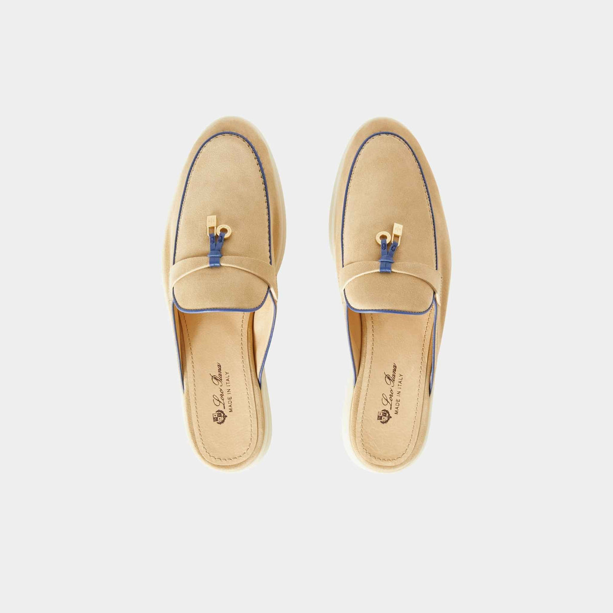 Charms Walk Babouche Loafer With Leather Piping