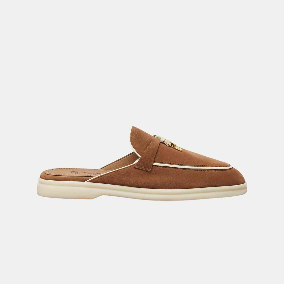Charms Walk Babouche Loafer With Leather Piping