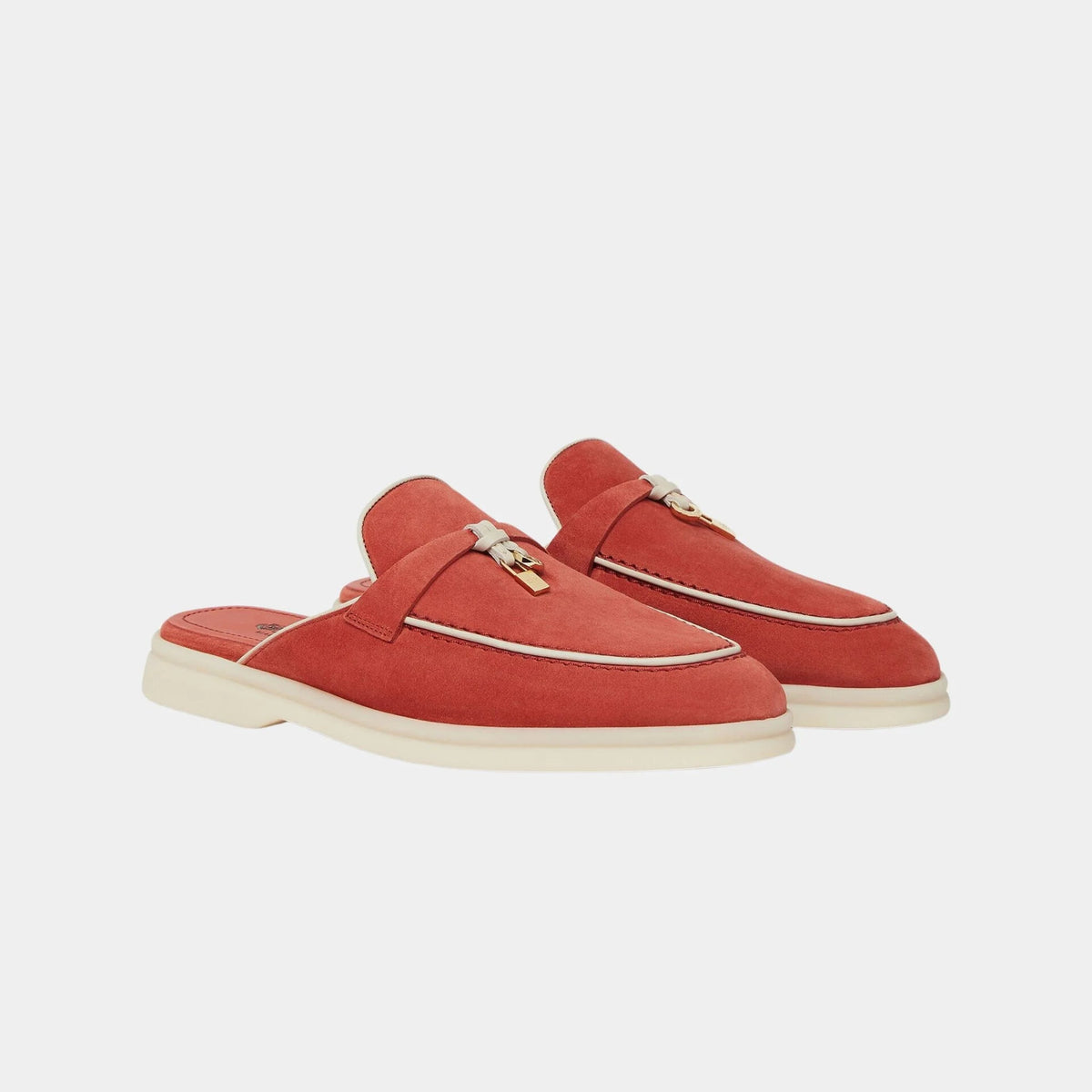 Charms Walk Babouche Loafer With Leather Piping