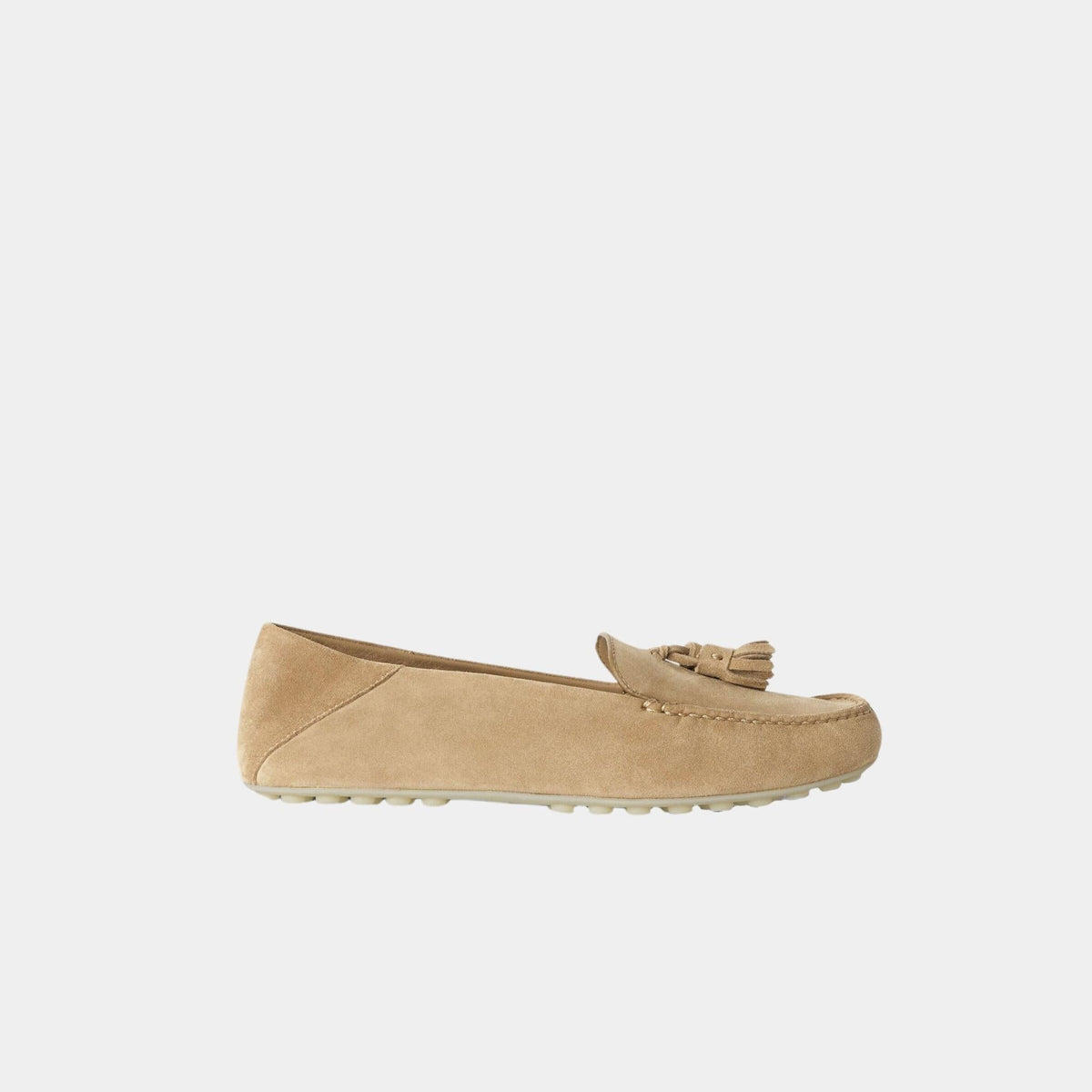 Dot Sole Walk Loafer Suede Goatskin