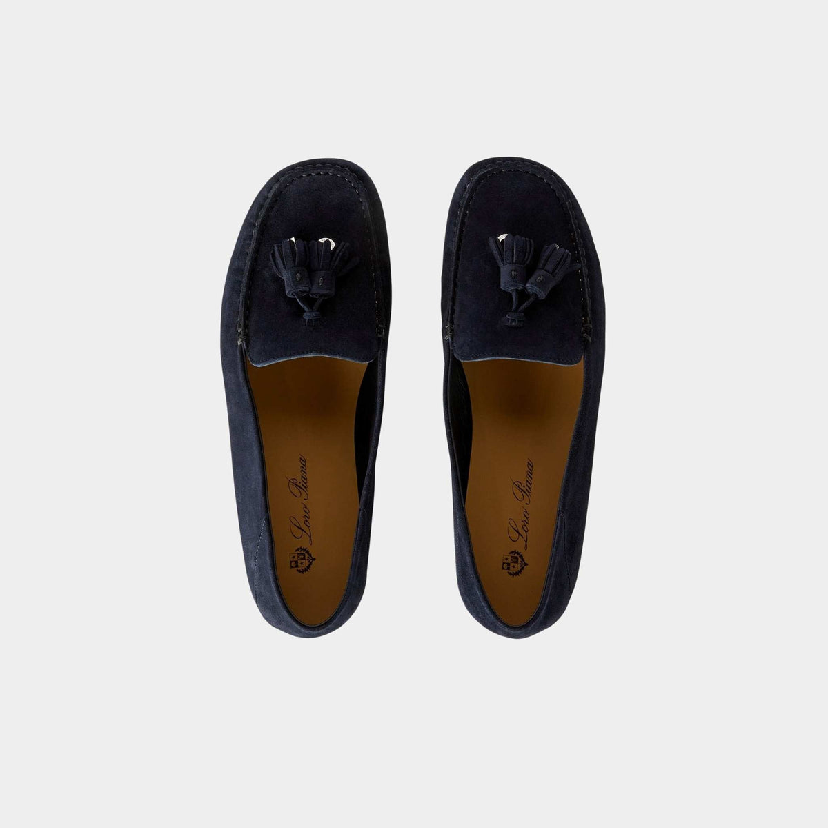 Dot Sole Walk Suede Goatskin Loafer