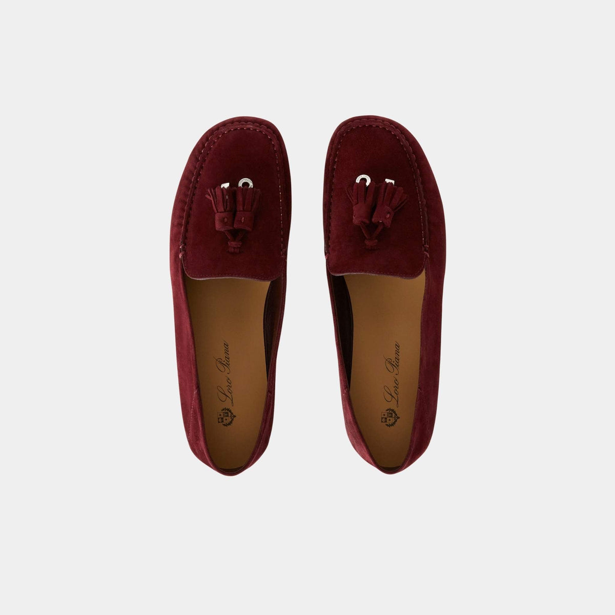 Dot Sole Walk Suede Goatskin Loafer