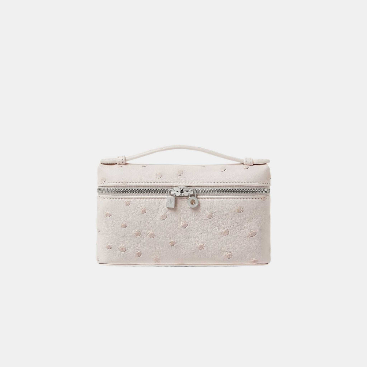 Extra Pocket Mini Pouch Ostrich Leather