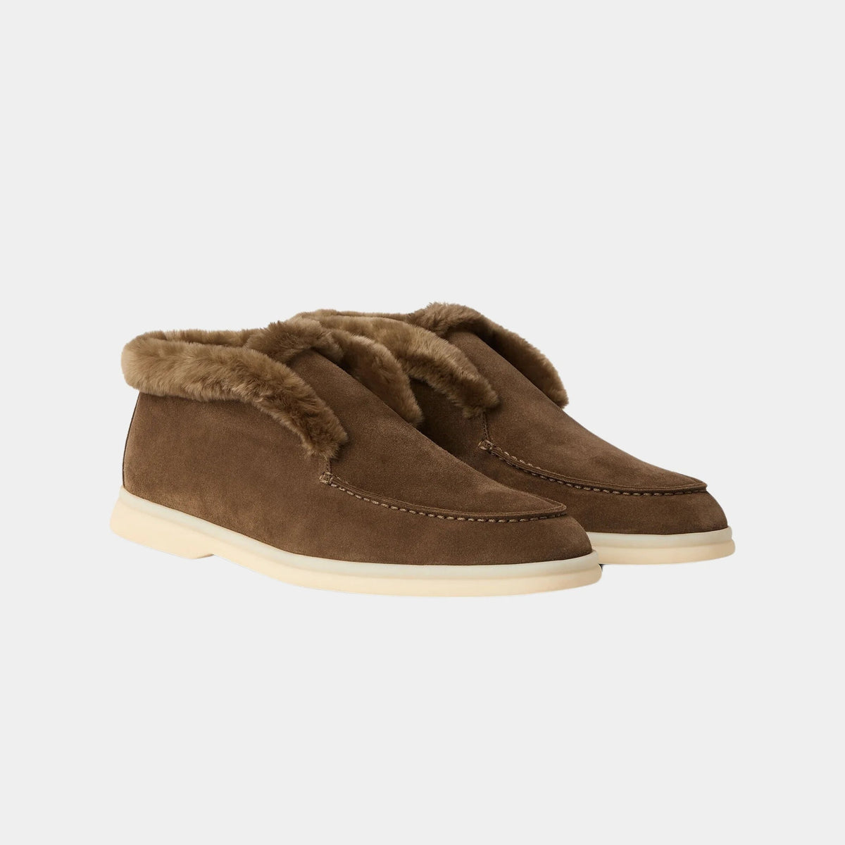 Open Walk Ankle Boot in Suede for Women