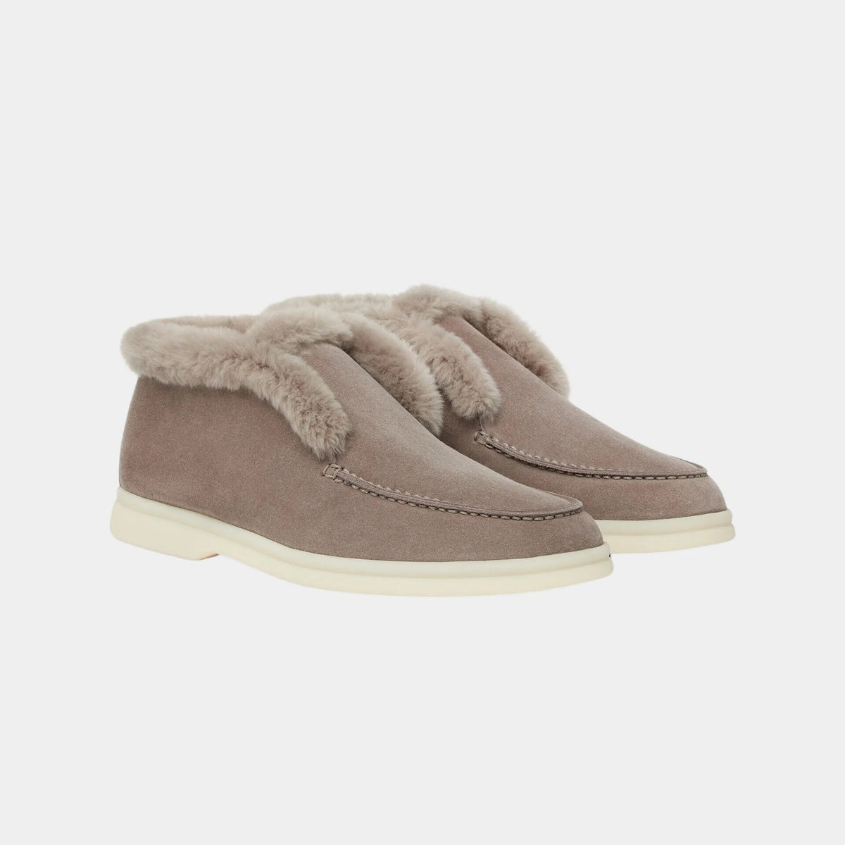 Open Walk Ankle Boot in Suede for Women