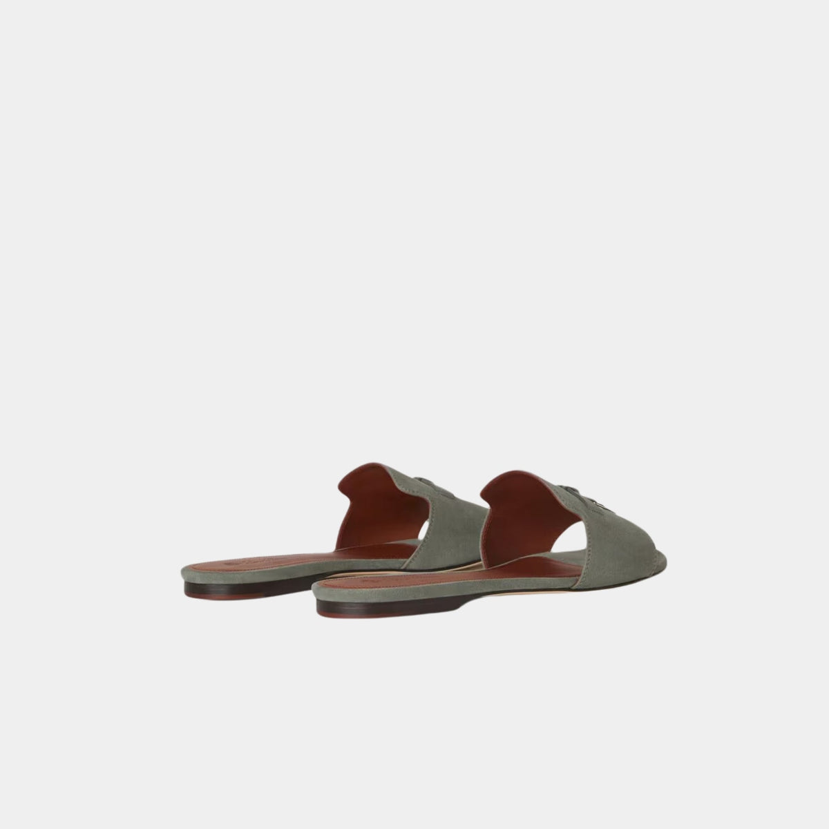 Summer Charms Sandal Suede Goatskin Flats