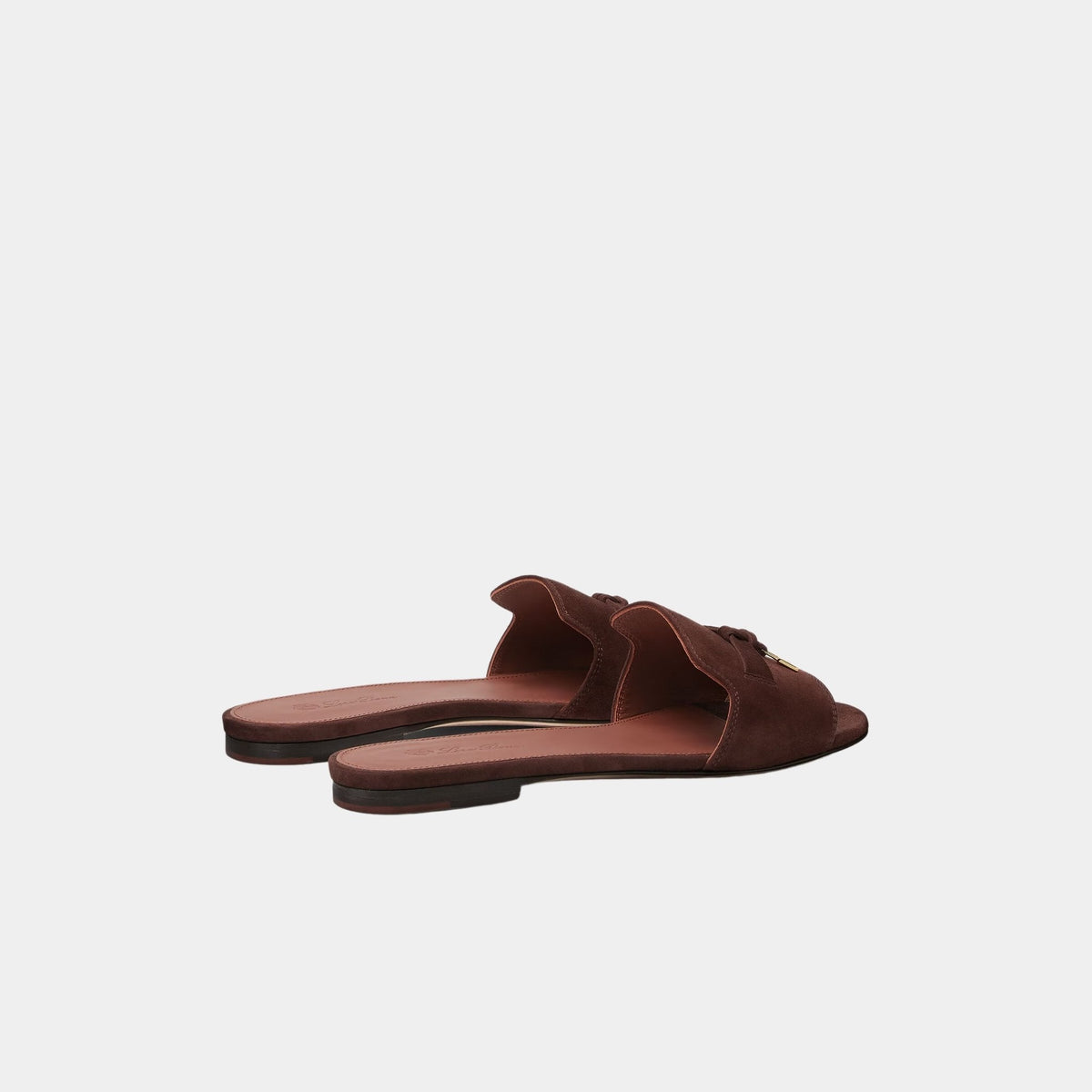 Summer Charms Sandal Suede Goatskin Flats