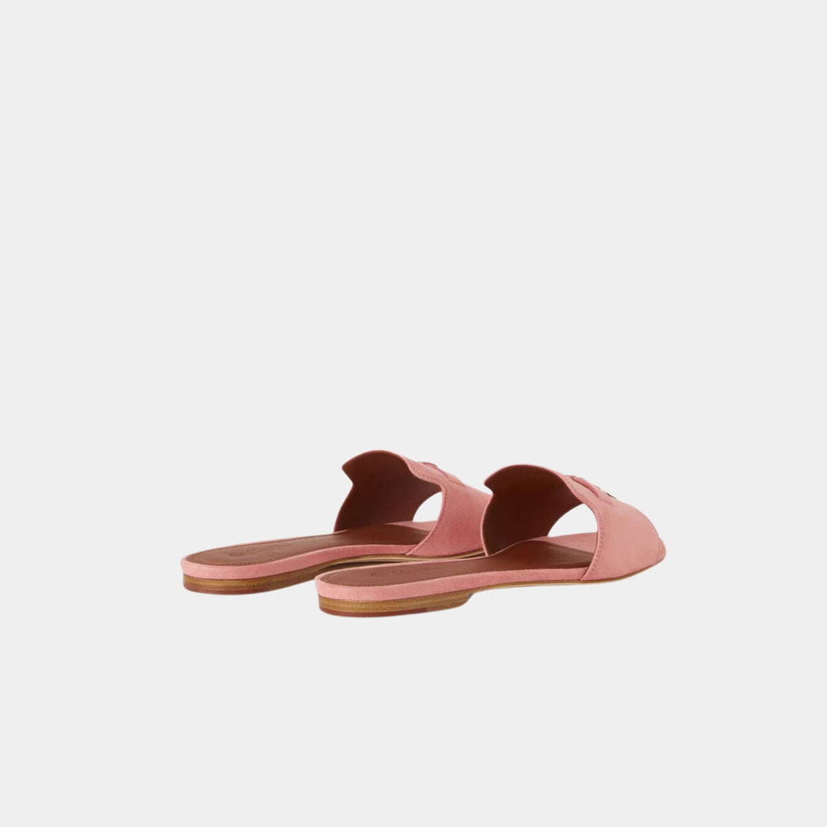 Summer Charms Sandal Suede Goatskin Flats