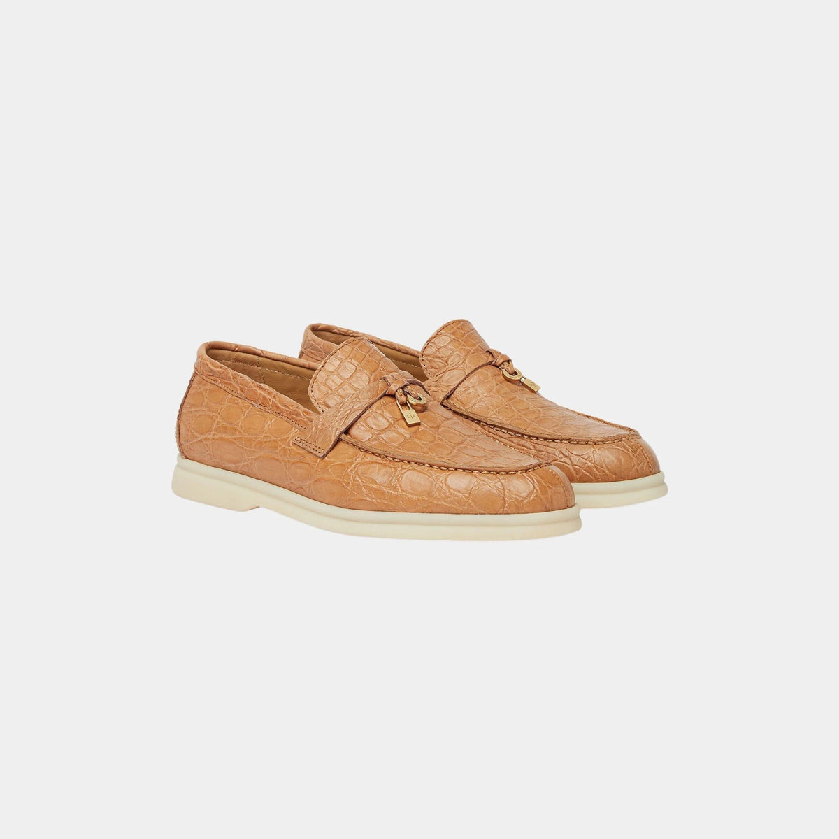Summer Charms Walk Loafer in Caiman Leather